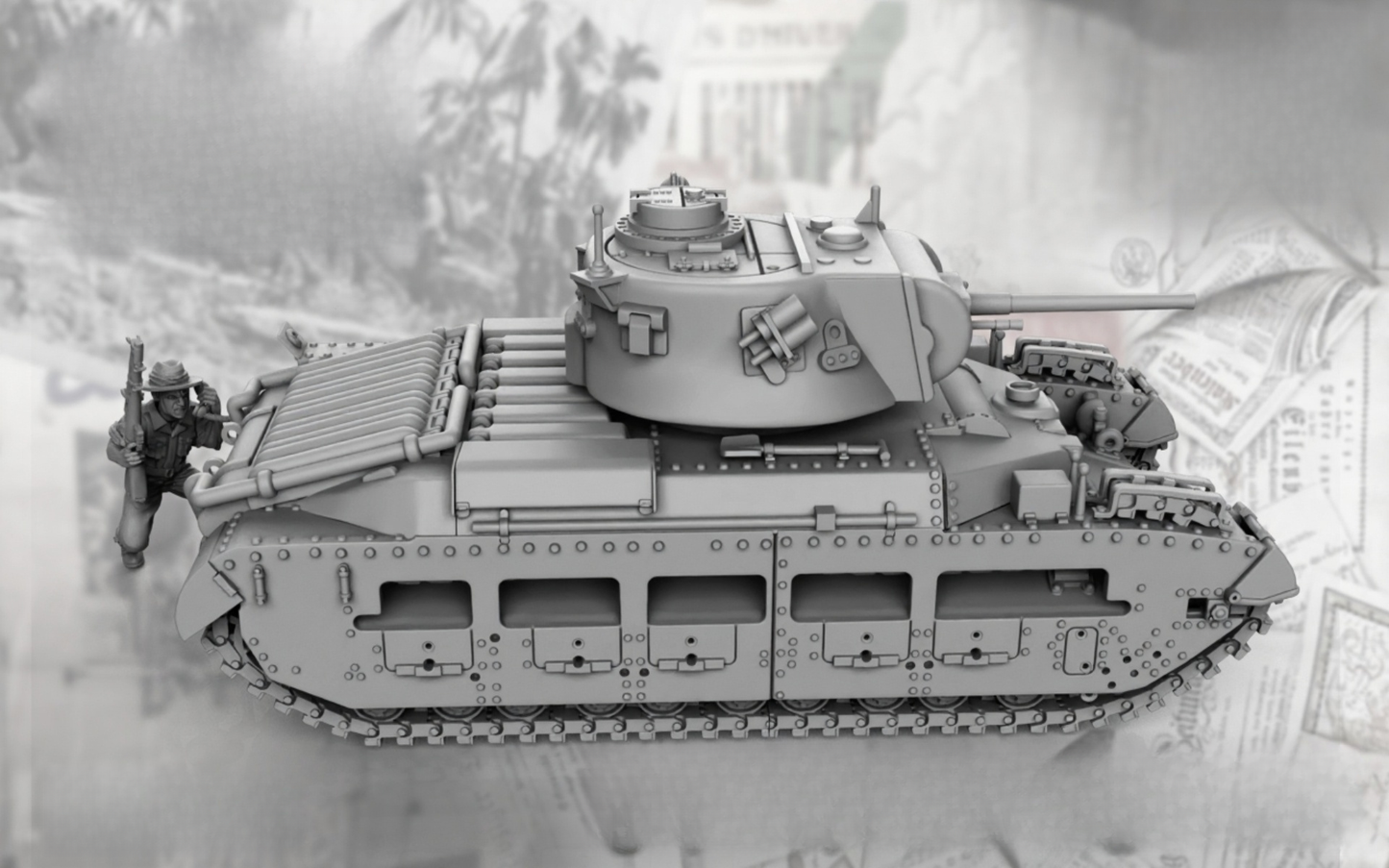 WWII Australian Matilda II Tank