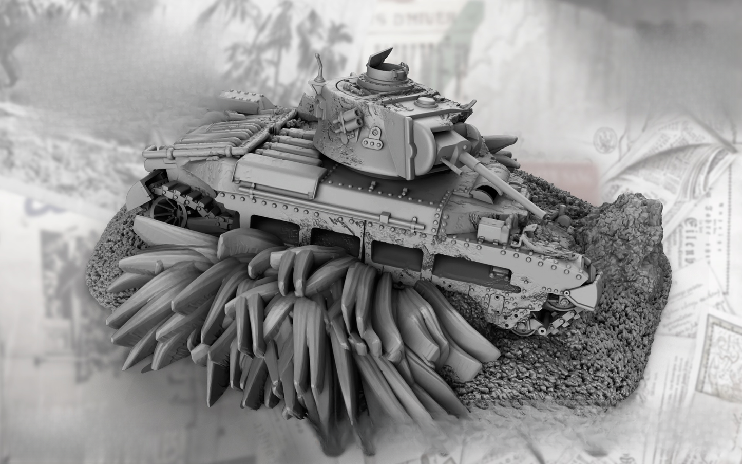 WWII Australian Matilda II Tank