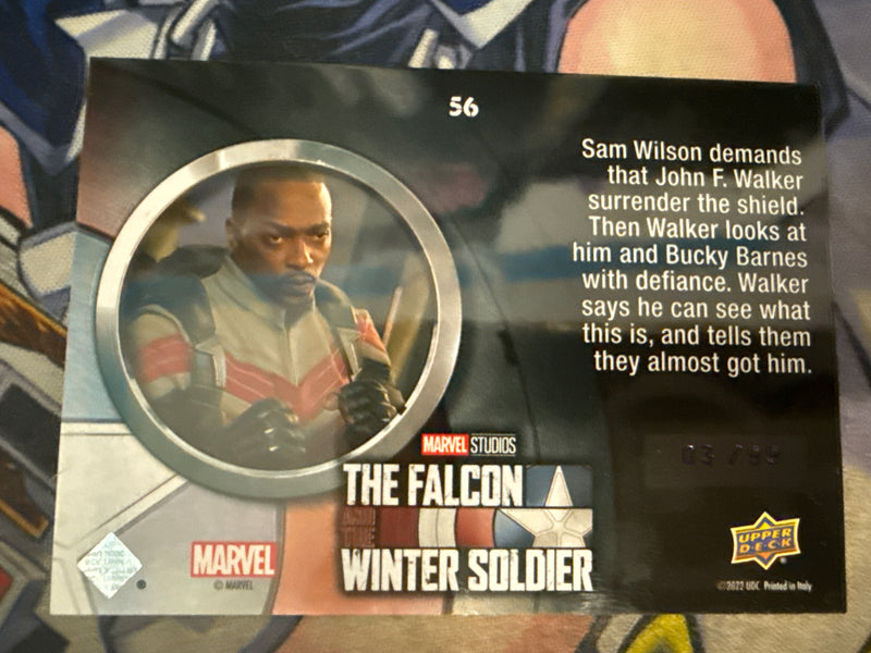 Marvel Falcon And Winter Soldier - Purple Zemo - You Gotta Give Me The Shield -