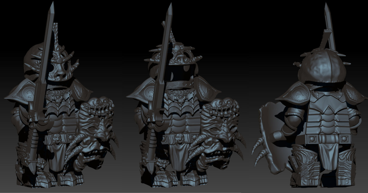 The Daedric Demon Armour Set