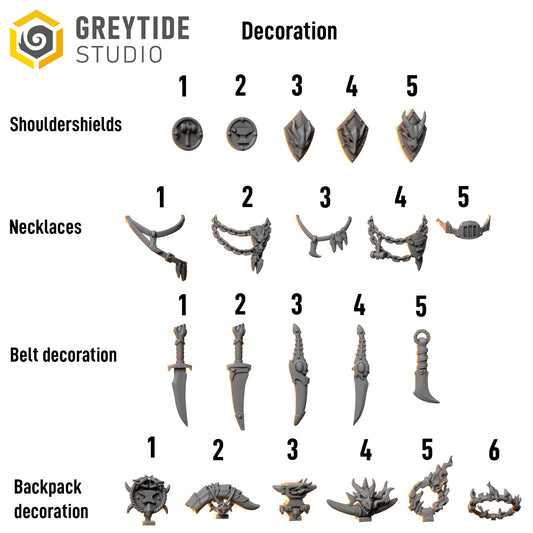 Anvil Wardens Decorations