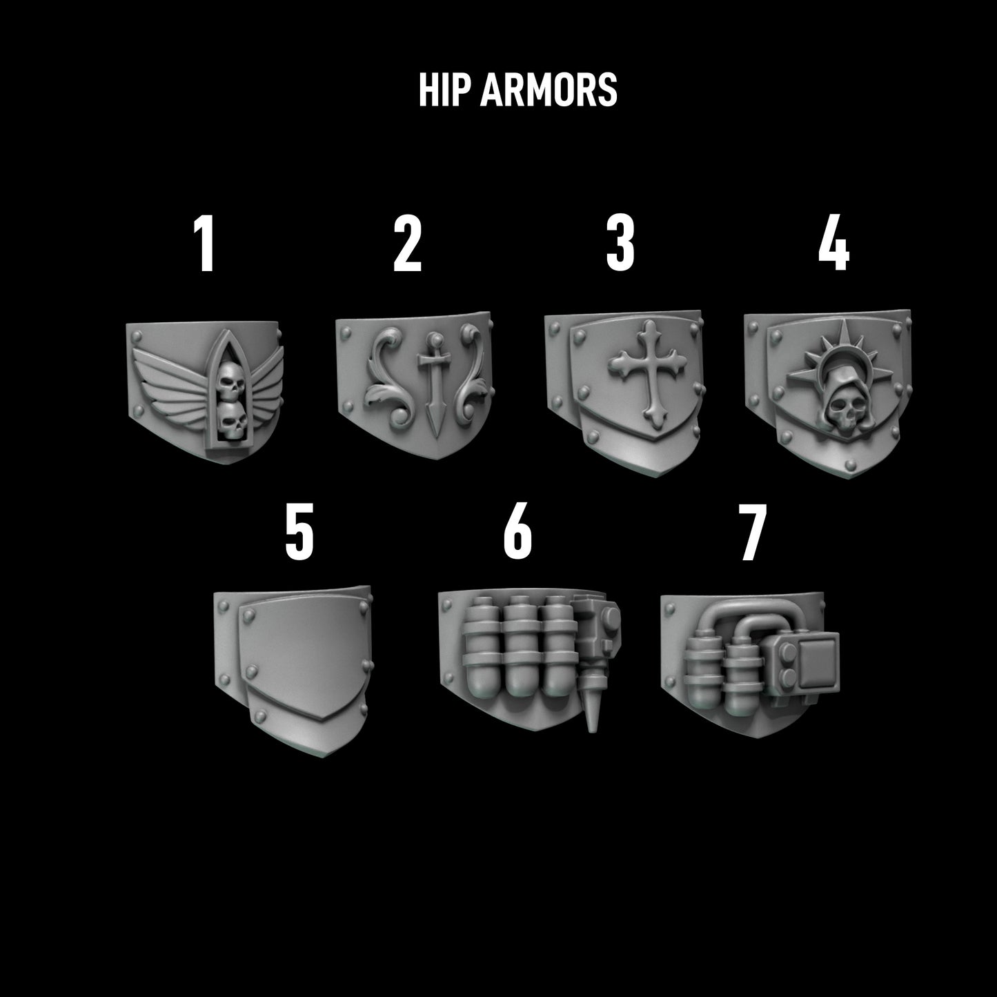 Eternal Pilgrims Termi Hip Armors