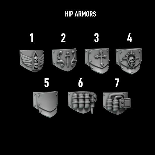 Eternal Pilgrims Termi Hip Armors