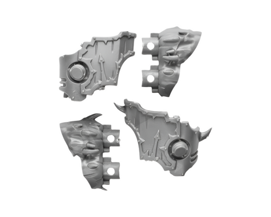Chaos Space Marines Helbrute Heavy Bolters (4)