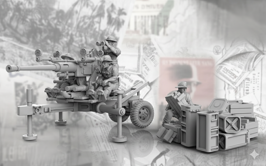 WWII Australian Bofors AA gun