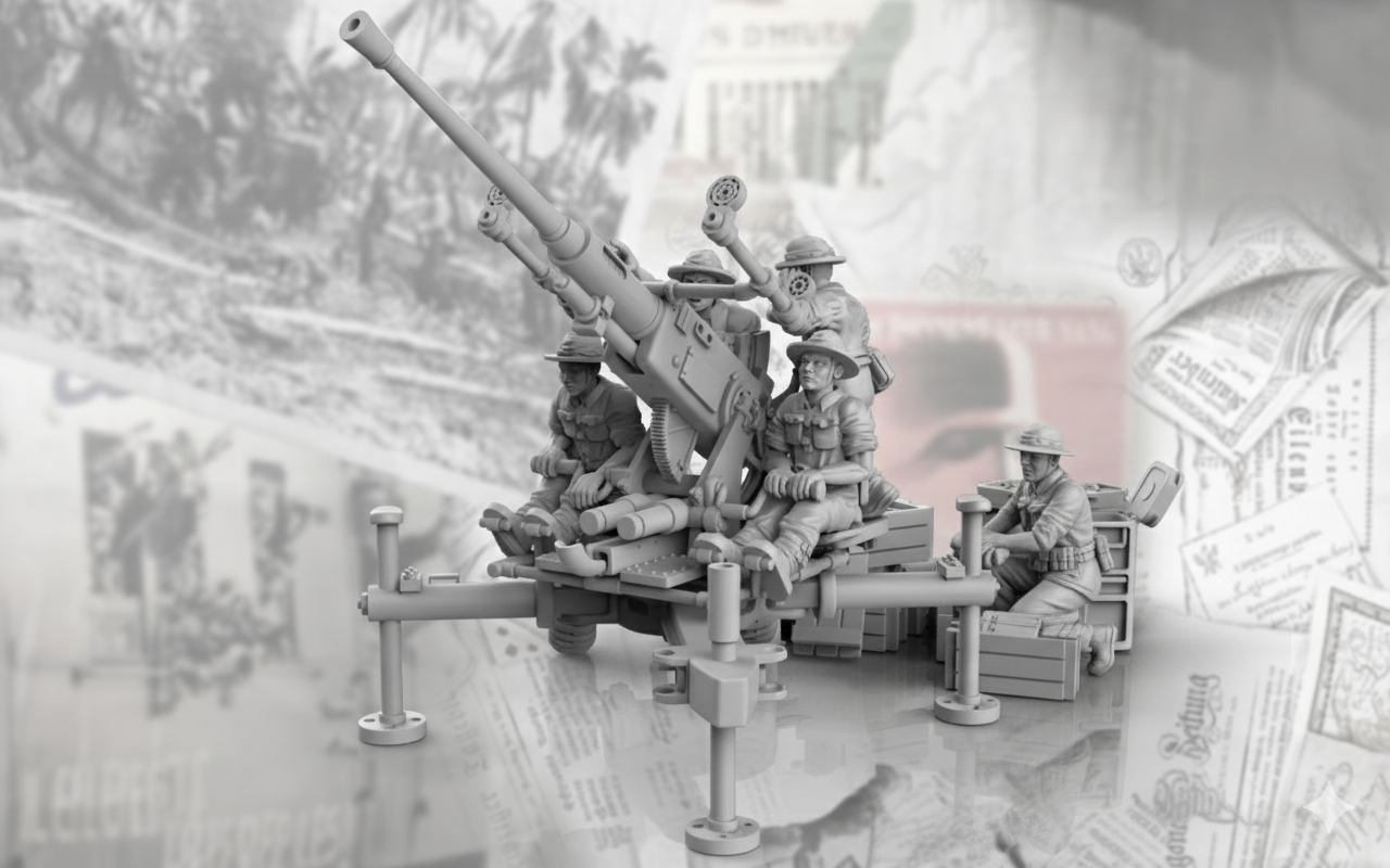 WWII Australian Bofors AA gun