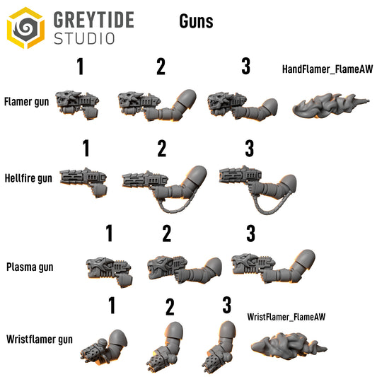 Anvil Wardens Guns