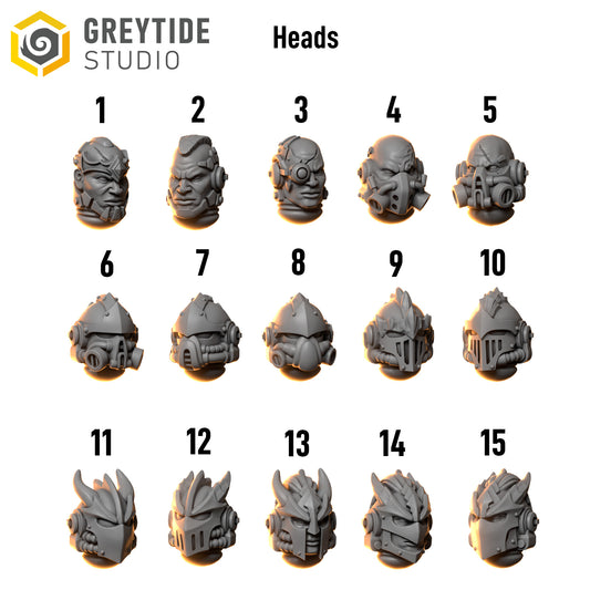 Anvil Wardens Heads