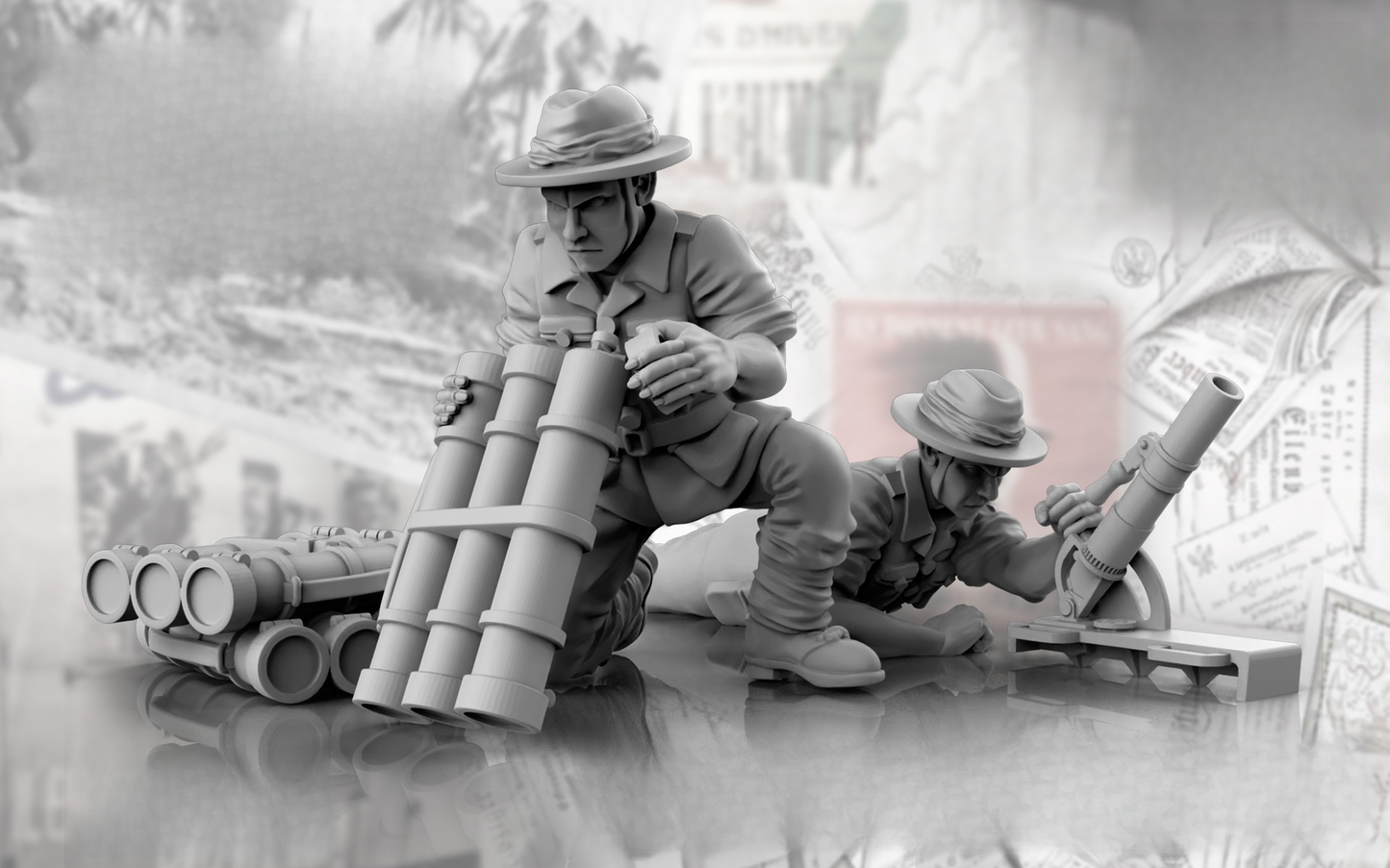WWII Australian Light Mortar