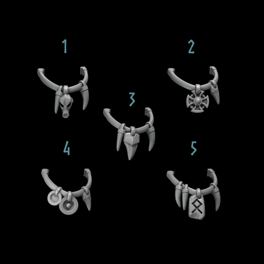 Primal Hounds Greave Decorations