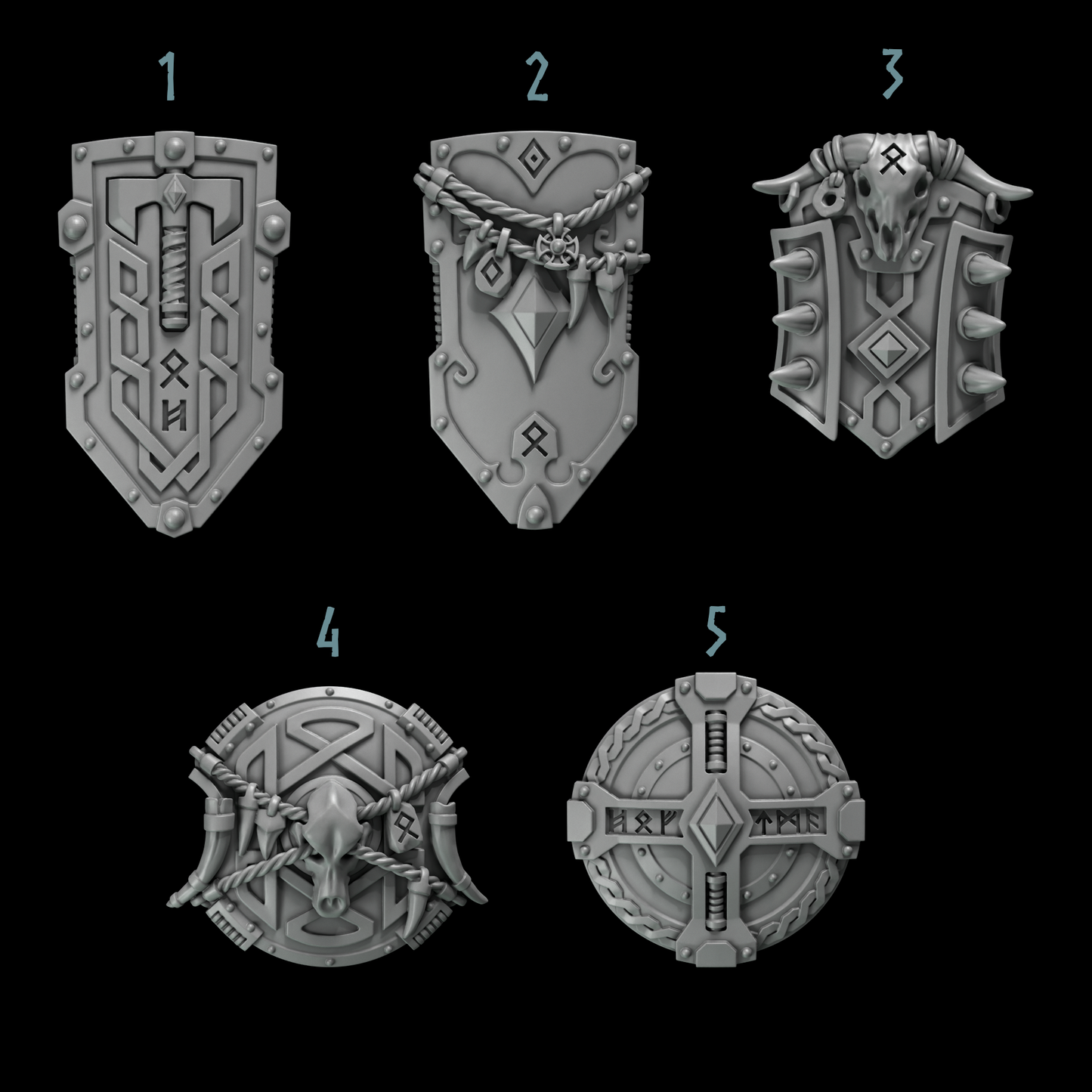 Primal Hounds Shields