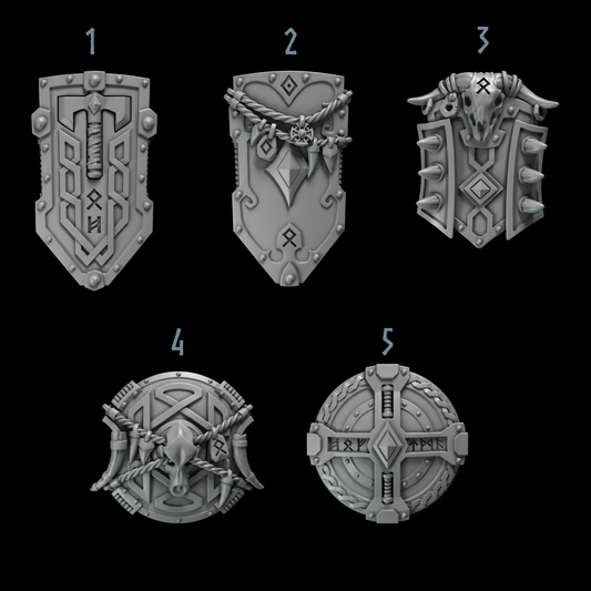 Primal Hounds Shields