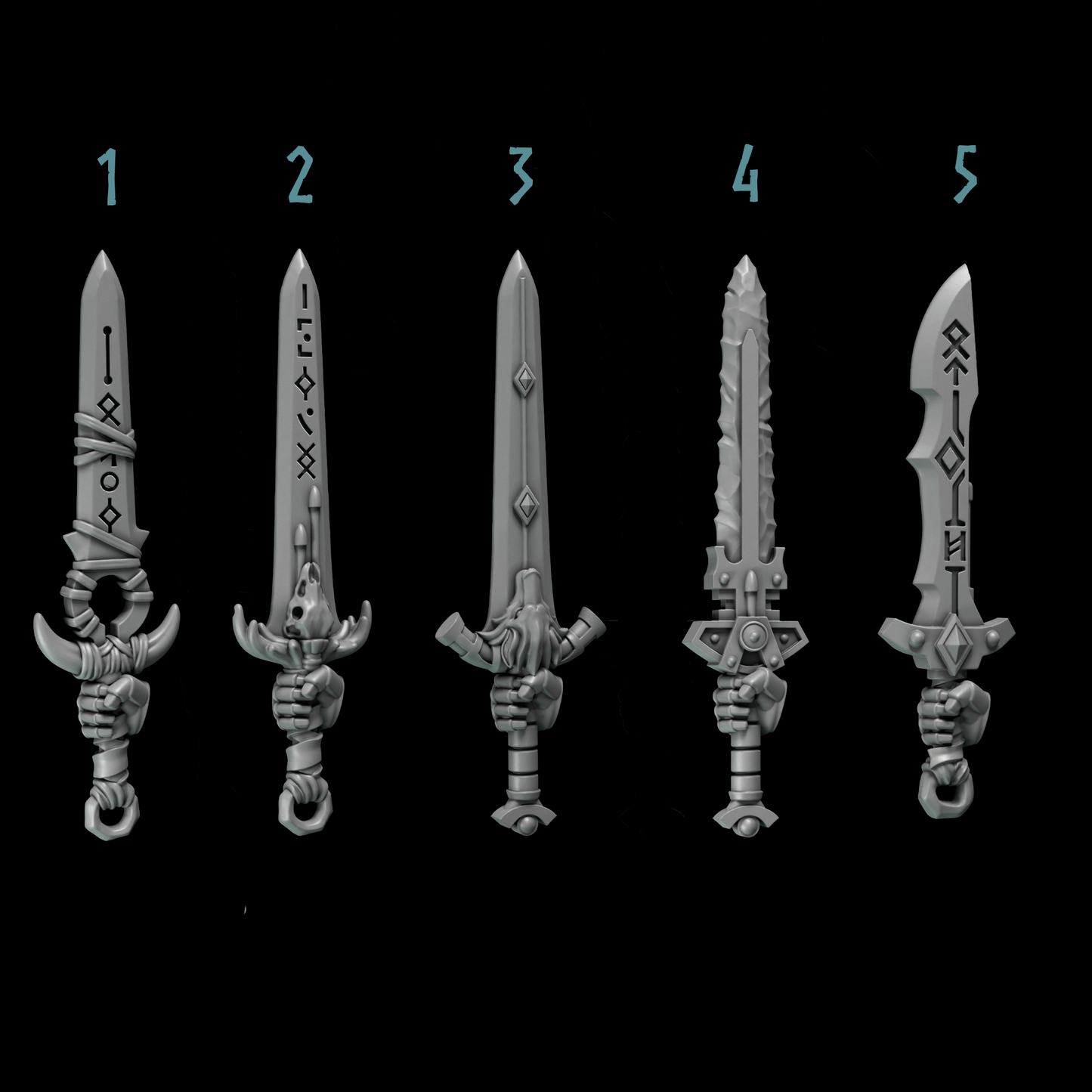 Primal Hounds Swords