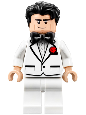 Bruce Wayne - White Tuxedo - Minifig SH0308