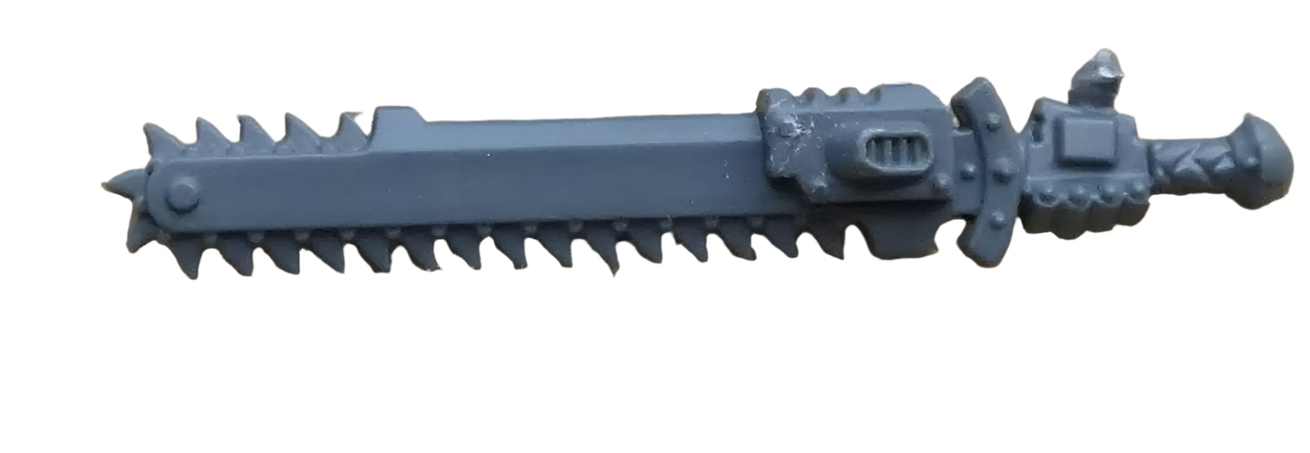 Space Wolves Grey Hunters Chain Sword