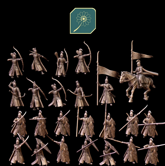 Deep Valley Elven Warrior Value Pack
