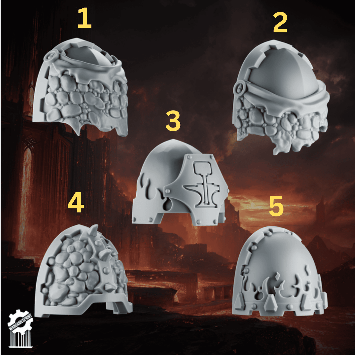 Emberforge Shoulder Pads