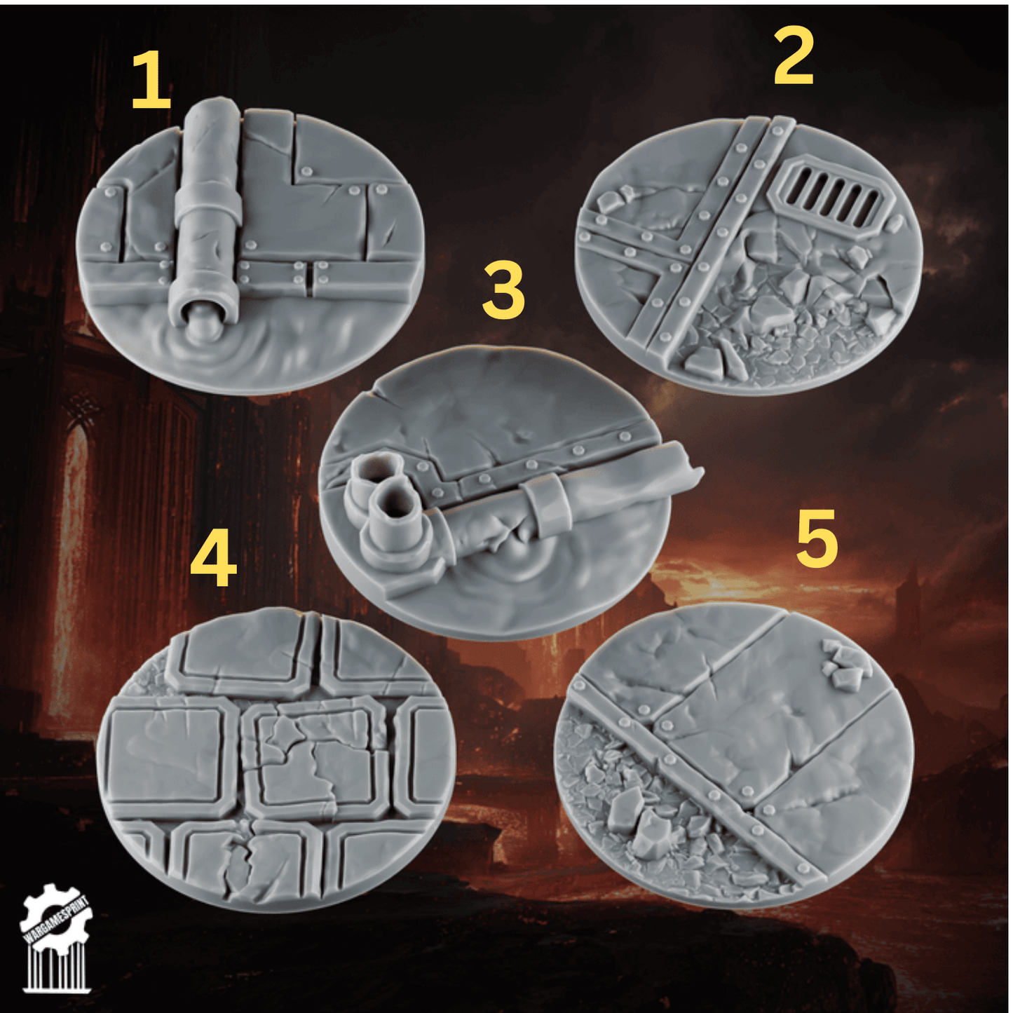 Emberforge 40mm Base Toppers