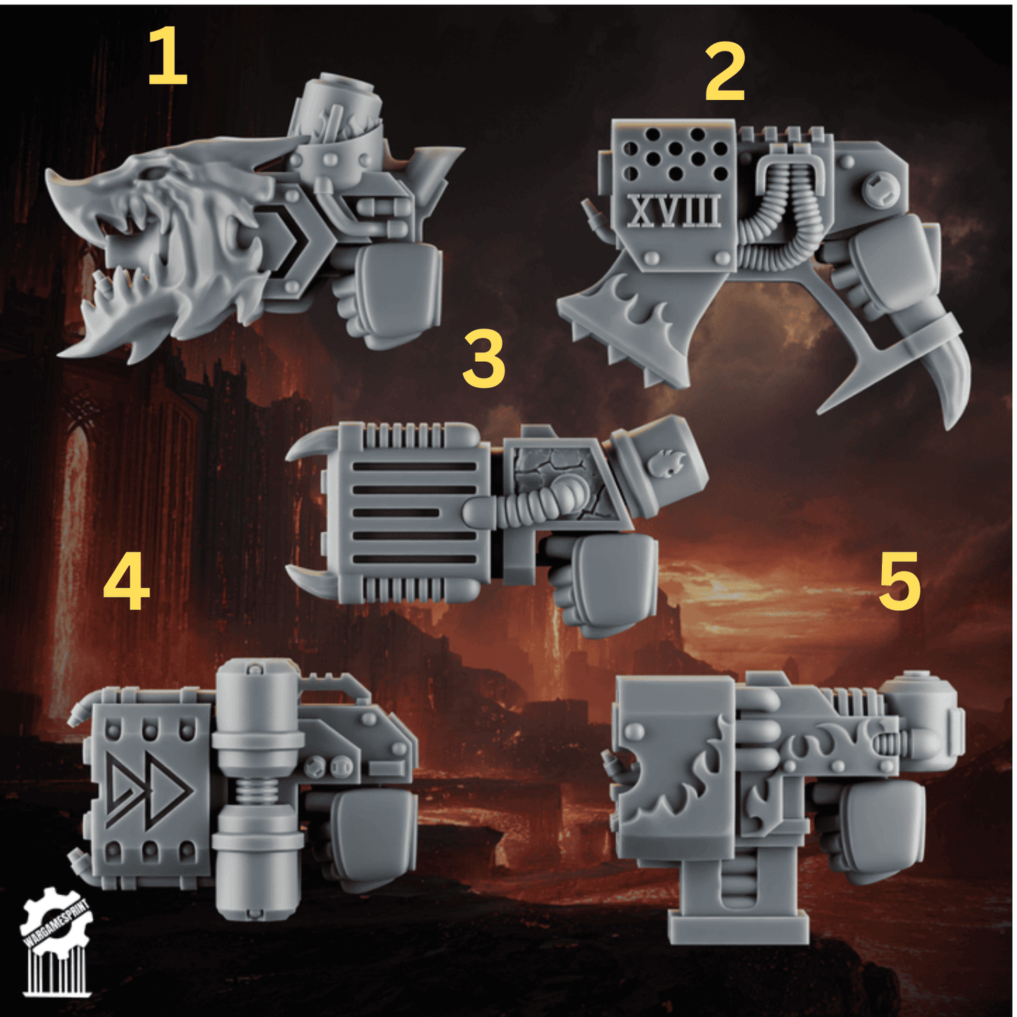 Emberforge Big Pistols