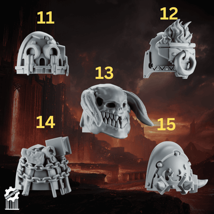 Emberforge Shoulder Pads