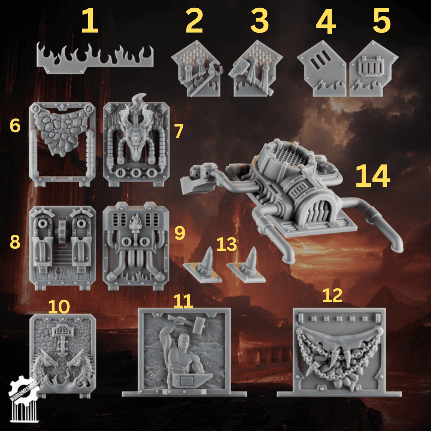 Emberforge Tank Set