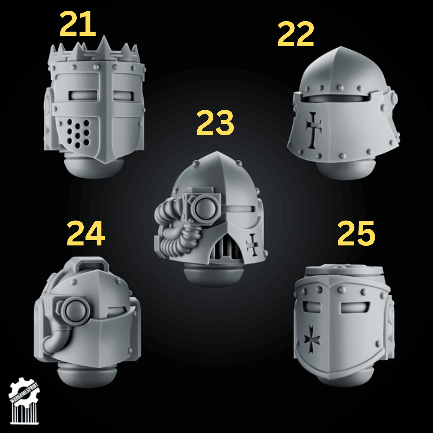 Crusader Heads