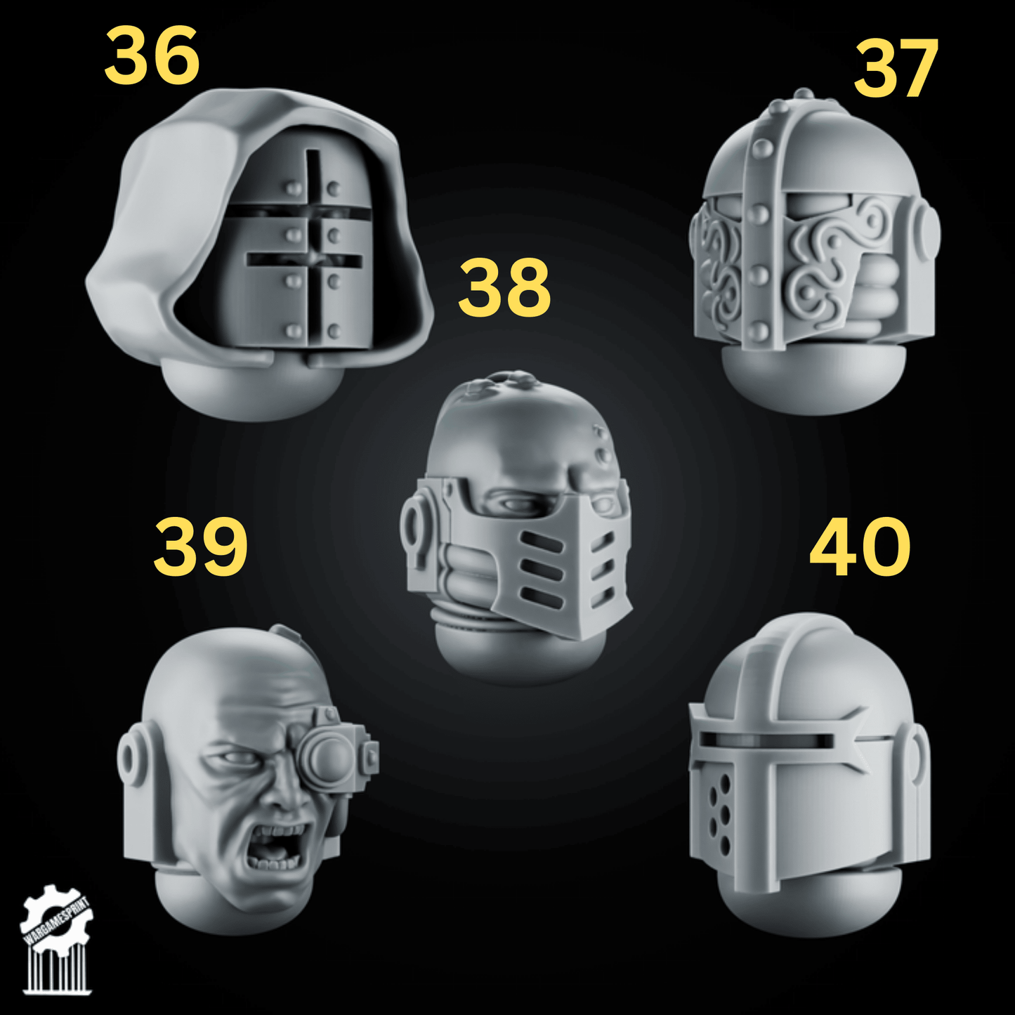 Crusader Heads