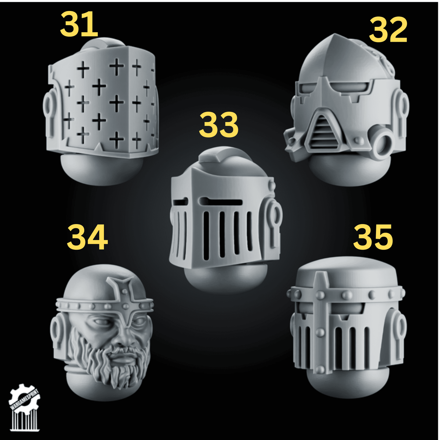 Crusader Heads