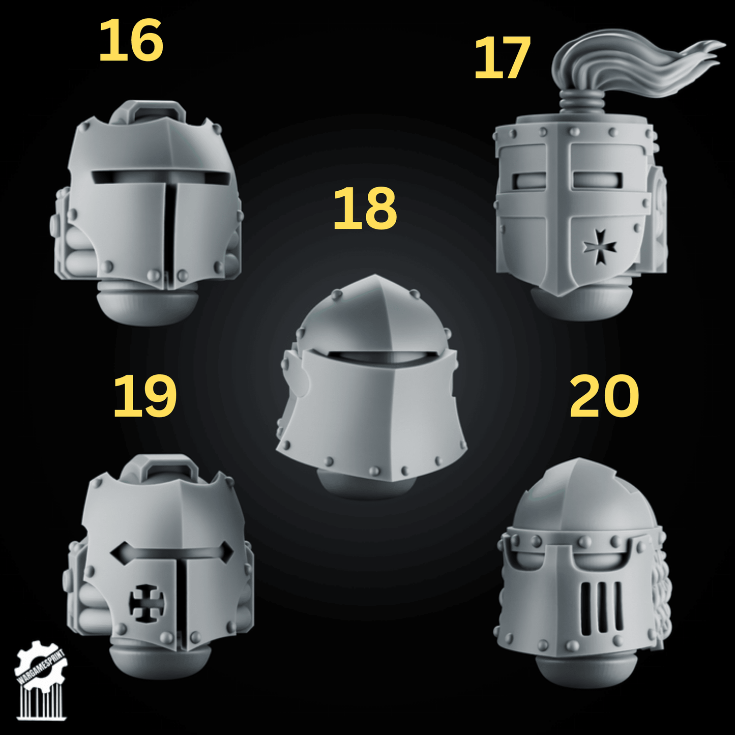 Crusader Heads