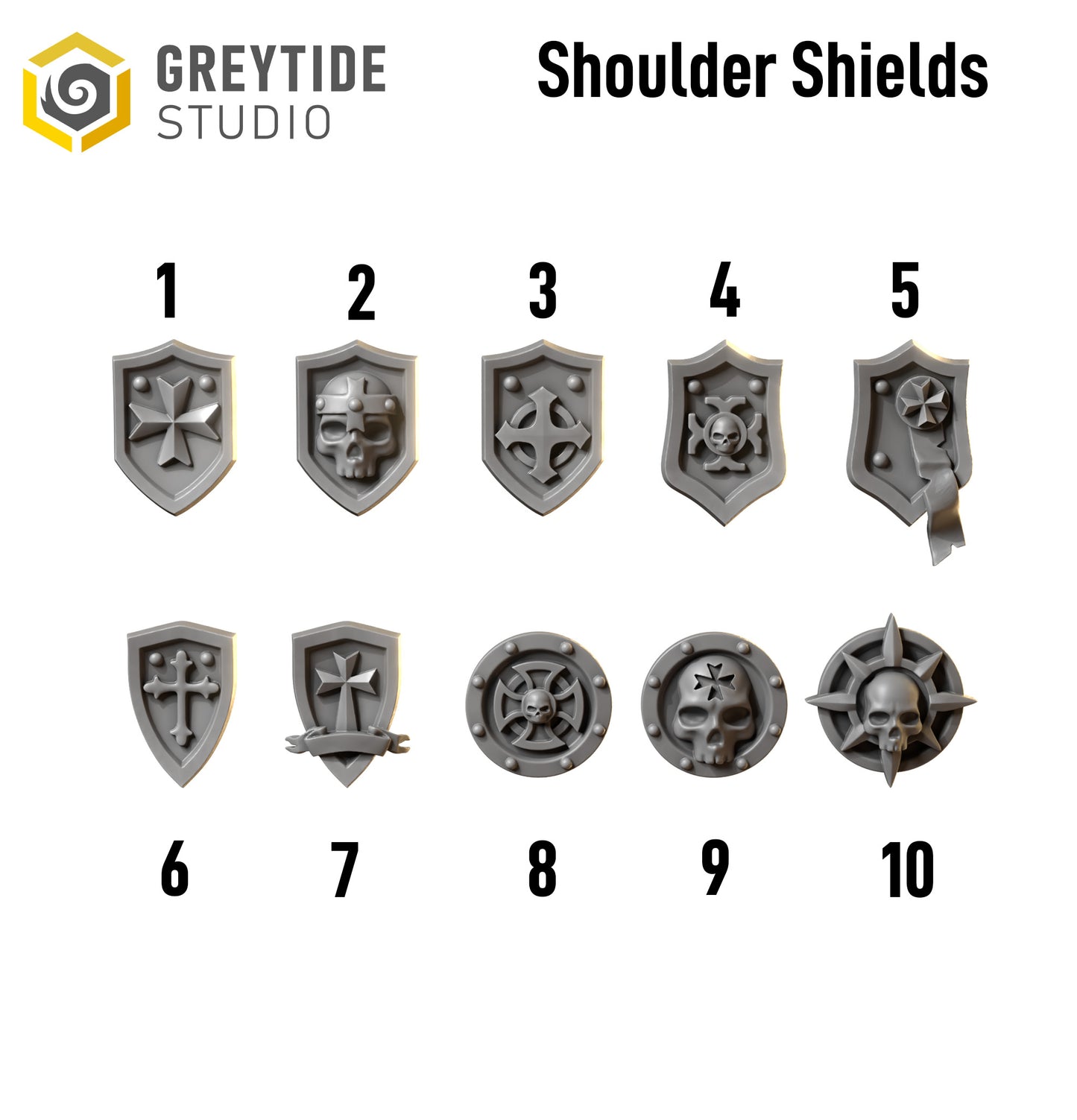 Eternal Pilgrims Termi 2.0 Shoulder Shields
