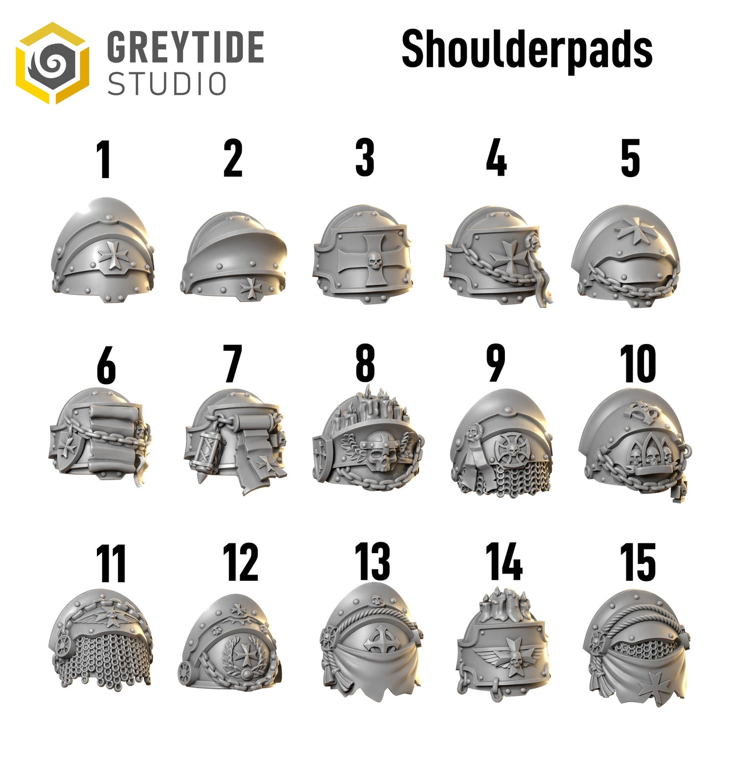Eternal Pilgrims Termi 2.0 Shoulderpads