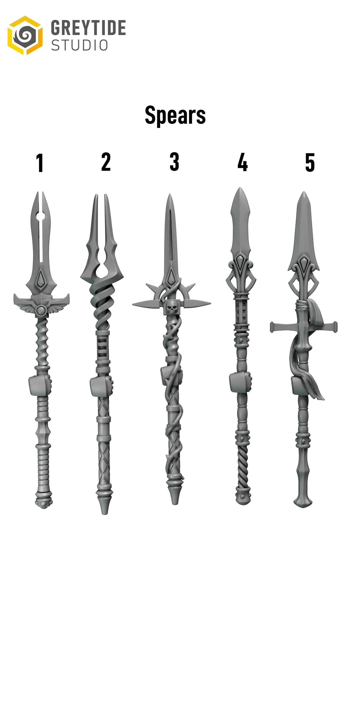 Crimson Lords Spears