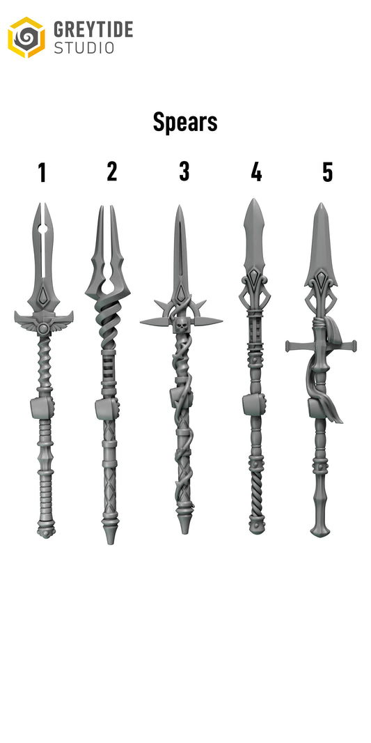 Crimson Lords Spears