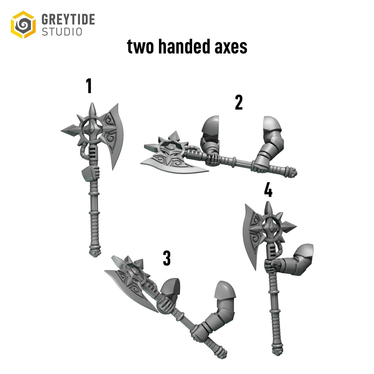 Crimson Lords 2-Handed Axes
