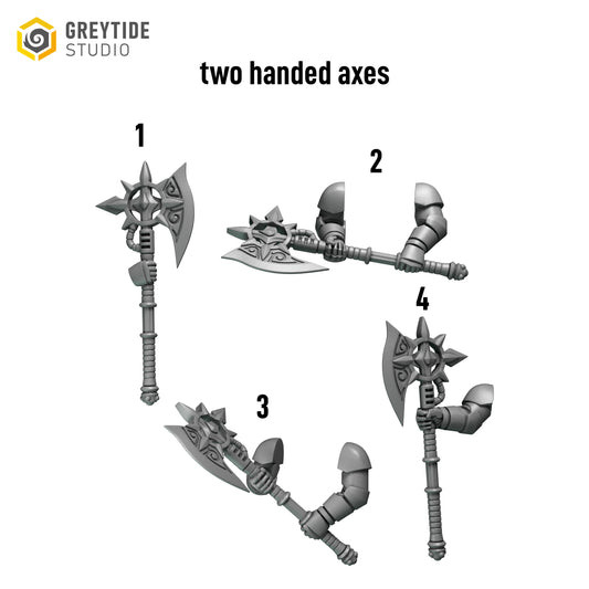 Crimson Lords 2-Handed Axes
