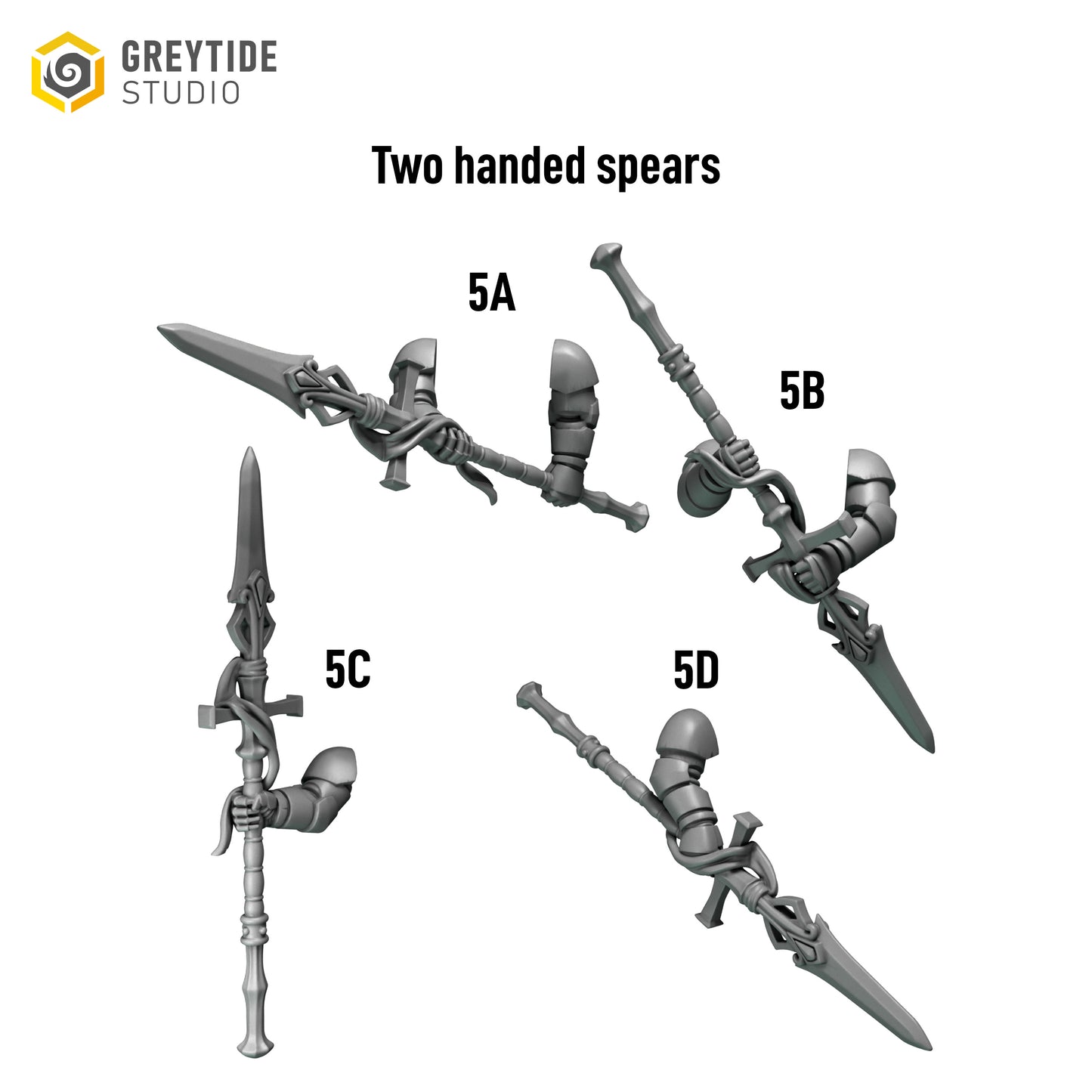 Crimson Lords 2-Handed Spears