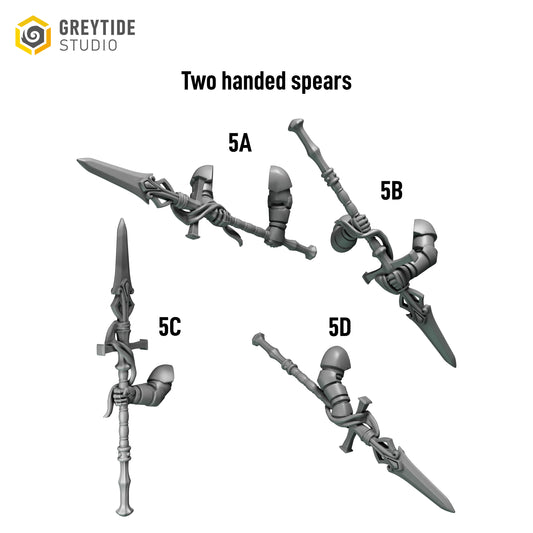 Crimson Lords 2-Handed Spears