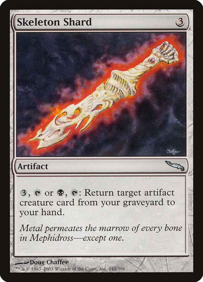 Skeleton Shard [Mirrodin]