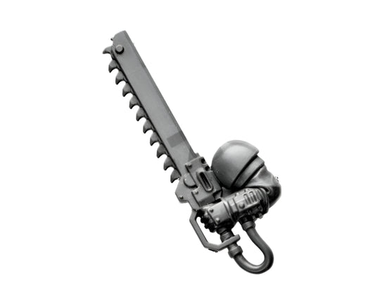 Astra Militarum Cadian Command Squad Chainsword A