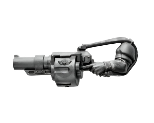 Astra Militarum Cadian Command Squad Grenade Launcher A