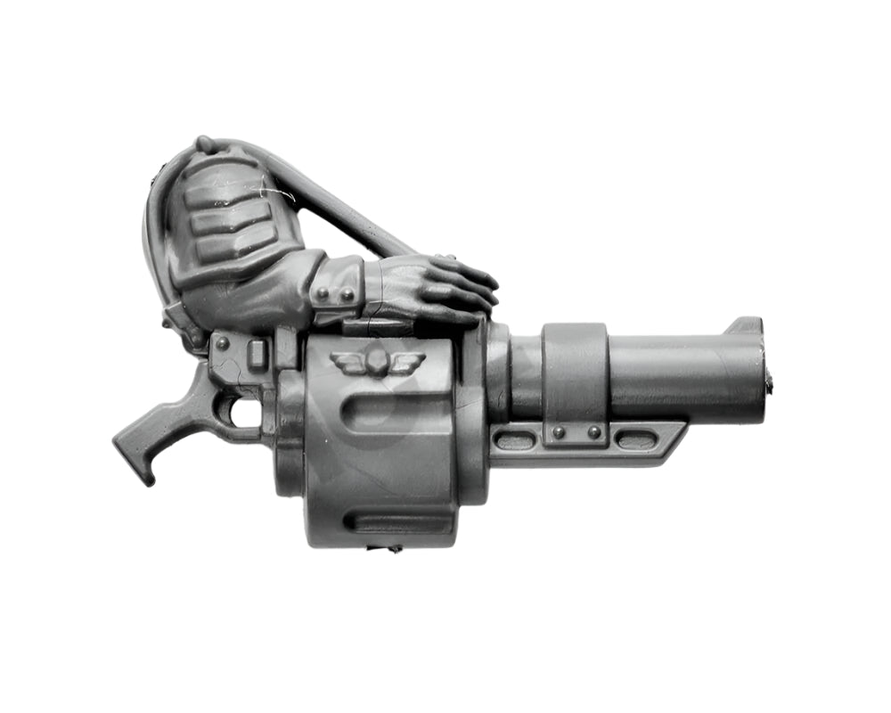 Astra Militarum Cadian Command Squad Grenade Launcher B