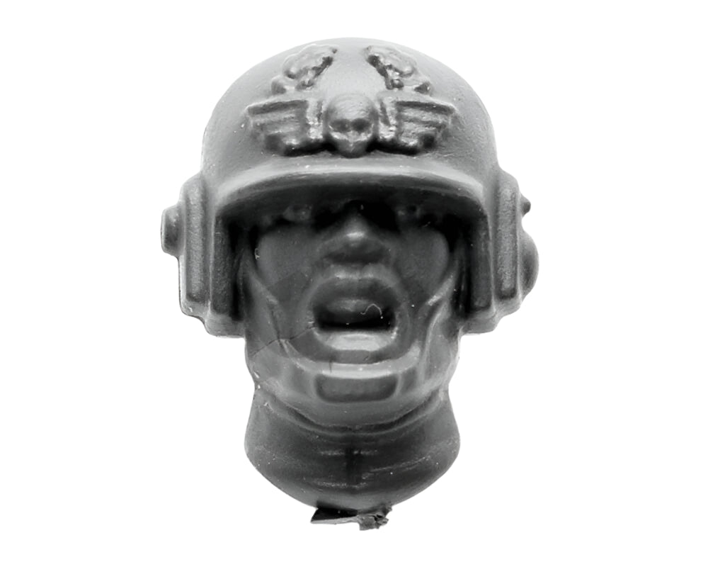 Astra Militarum Cadian Command Squad Head A