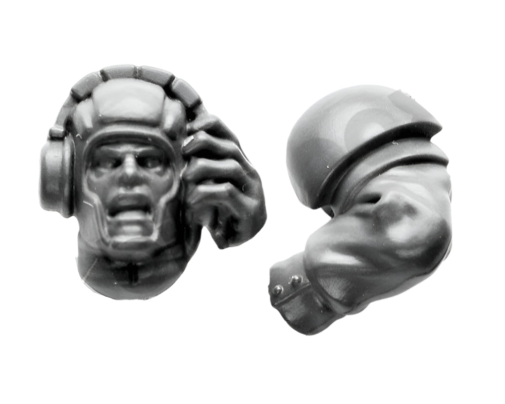 Astra Militarum Cadian Command Squad Head N (2)