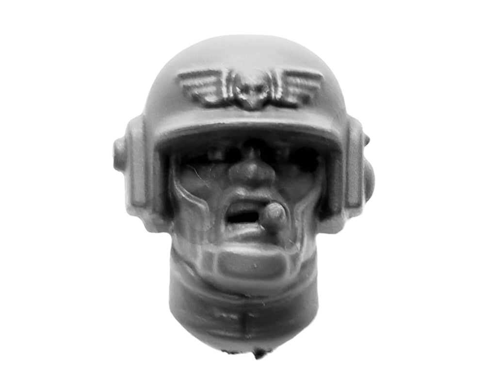 Astra Militarum Cadian Command Squad Head D