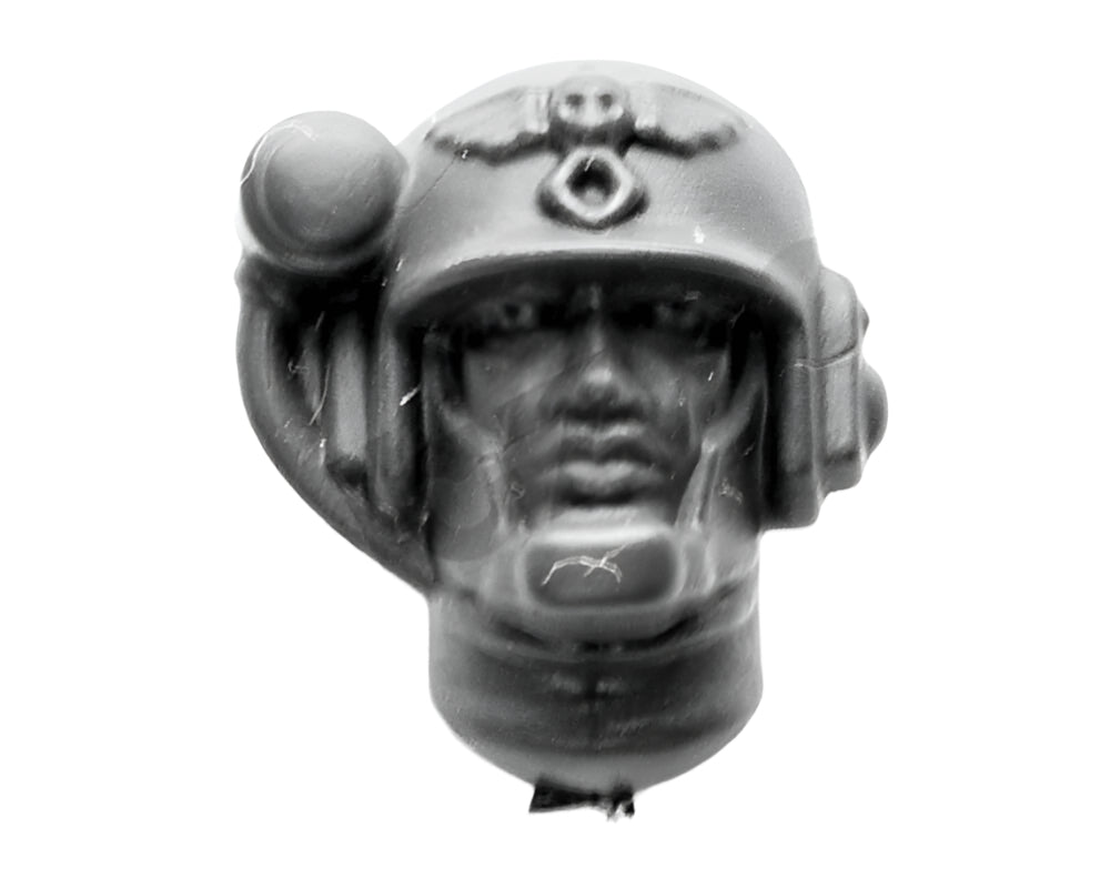 Astra Militarum Cadian Command Squad Head E