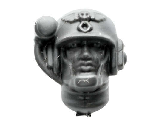 Astra Militarum Cadian Command Squad Head E