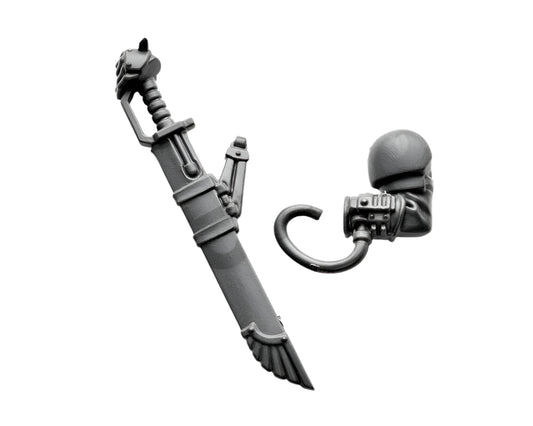 Astra Militarum Cadian Command Squad Holstered Power Sword (2)