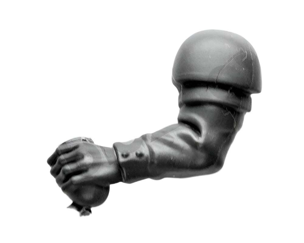 Astra Militarum Cadian Command Squad Left Arm B