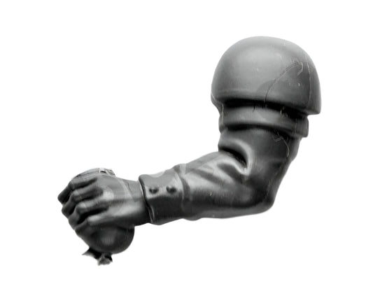 Astra Militarum Cadian Command Squad Left Arm B