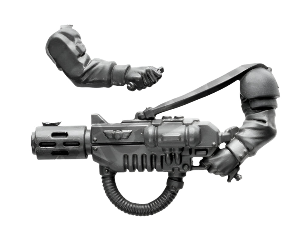 Astra Militarum Cadian Command Squad Meltagun B (2)